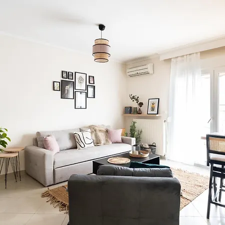 Pomegranate Luxury Penthouse Maisonette With Beautiful Terrace & Free Parking By Binobi ! Apartment Thessaloniki